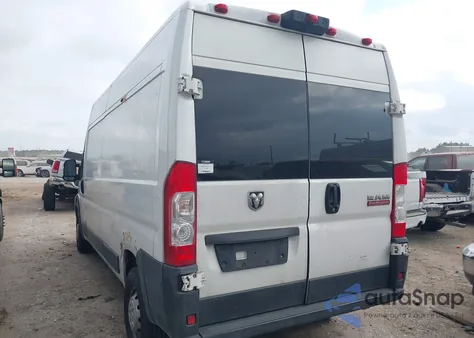 2020 Ram Promaster 2500 High Roof 159 Wb из США, поврежденный, VIN 3C6TRVDG5LE133699